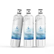 Compatible EDR2RXD1,W10413645,9082 refrigerator water filter 2 by GlacialPure 3PK