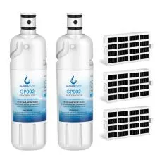 GlacialPure Compatible With EDR2RXD1 Filter 2,46-9082,W10413645a with air filter 2PK