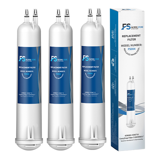 Compatible With EDR3RXD1 FS Filter 3 WF710 4396841 Fridge 9083 Water Filter 3pk